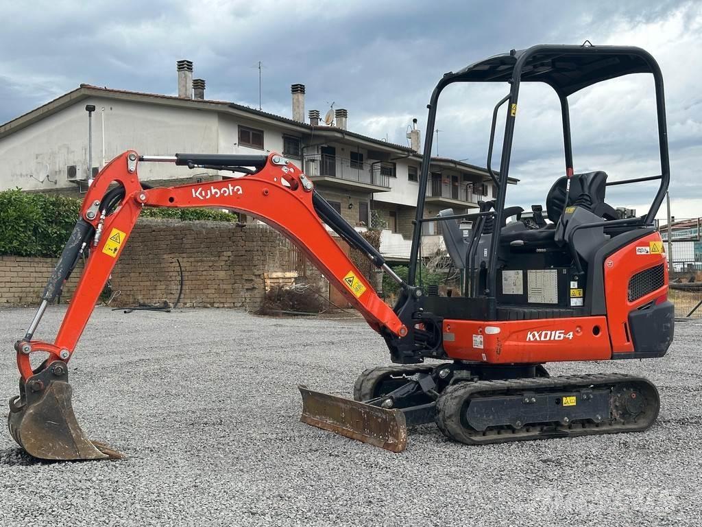 Kubota KX016-4 Mini rýpadlá < 7t