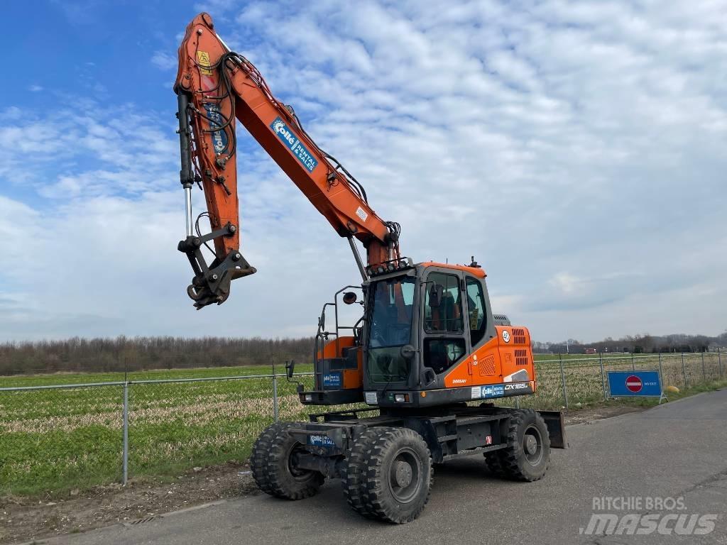 Doosan DX165W-5 Kolesové rýpadlá