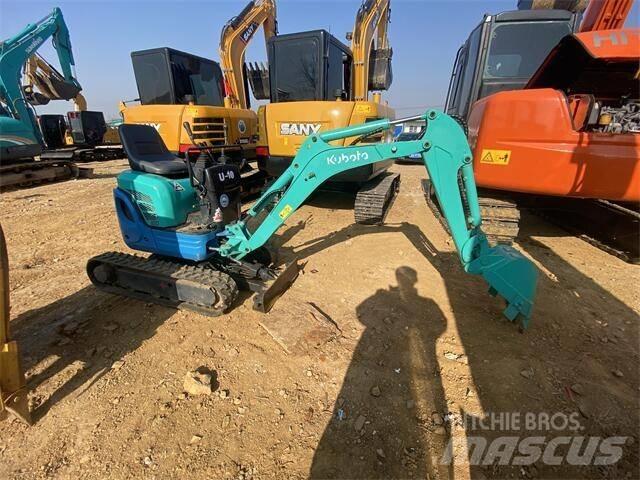 Kubota U10 Pásové rýpadlá