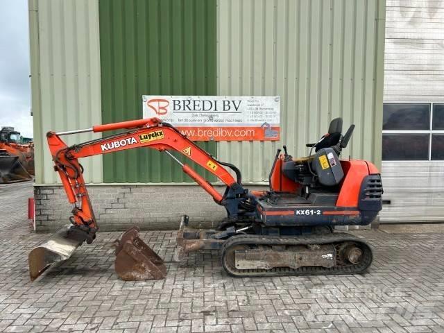 Kubota KX 61-2 Mini rýpadlá < 7t