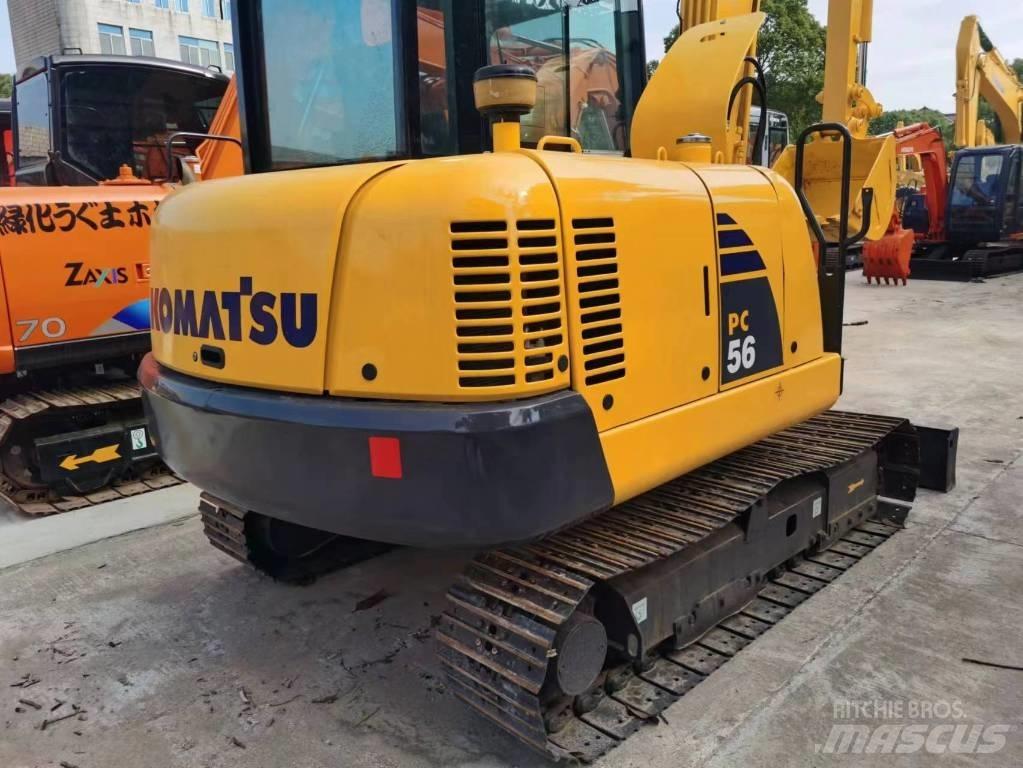 Komatsu PC 56 Pásové rýpadlá