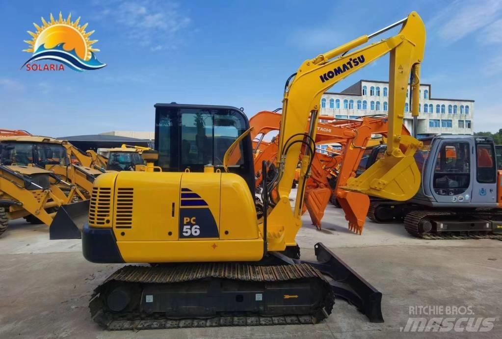 Komatsu PC 56 Pásové rýpadlá
