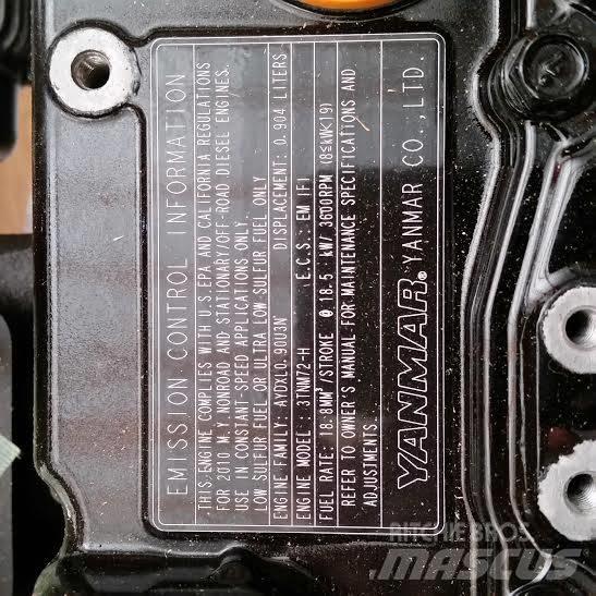 Yanmar 3TNM72 Ďalšie komponenty