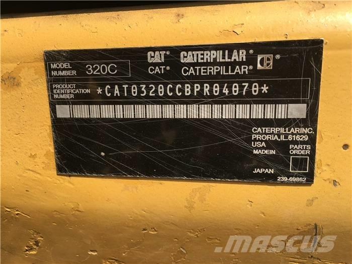 CAT 320 C Pásové rýpadlá