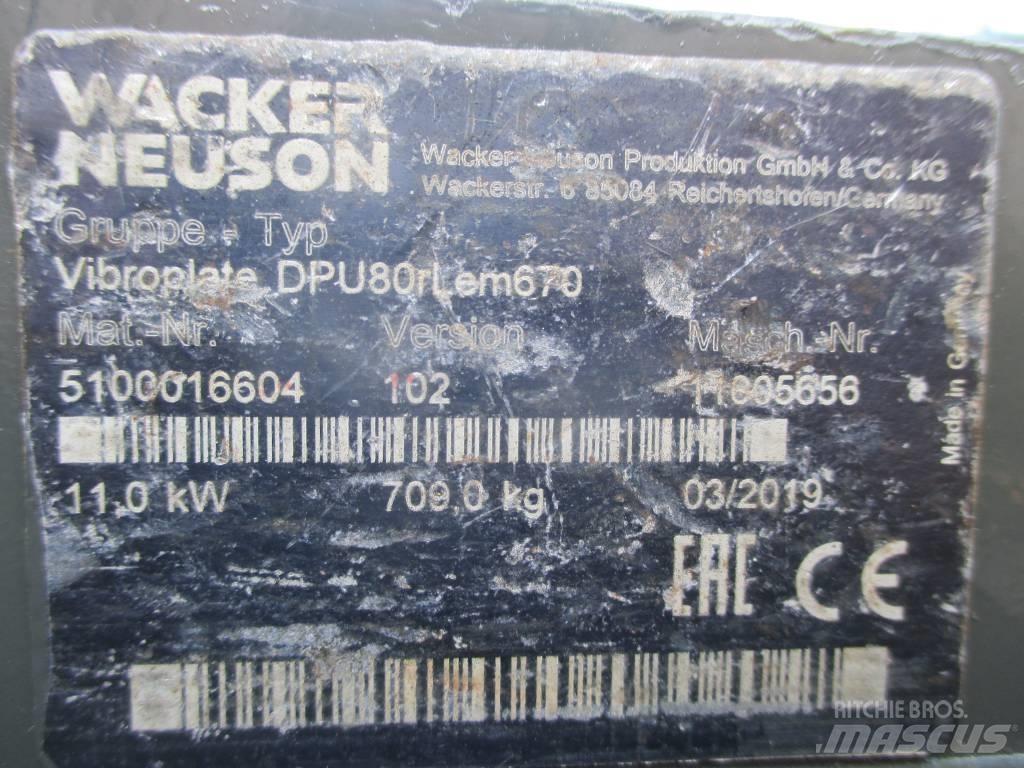 Wacker Neuson DPU 80 Kompaktory
