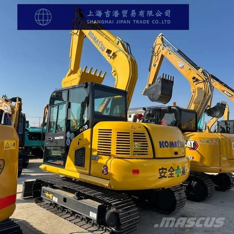 Komatsu PC 70 Mini rýpadlá < 7t
