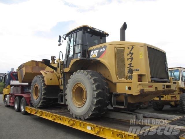 CAT 966H Kolesové nakladače