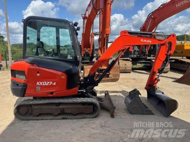 Kubota KX 027 Mini rýpadlá < 7t
