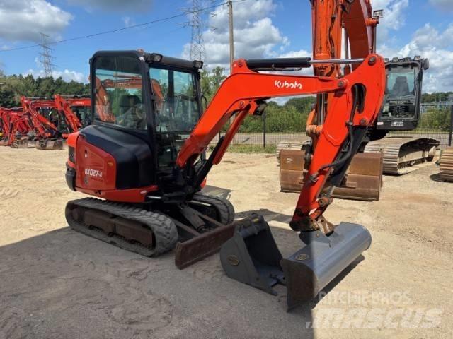 Kubota KX 027 Mini rýpadlá < 7t