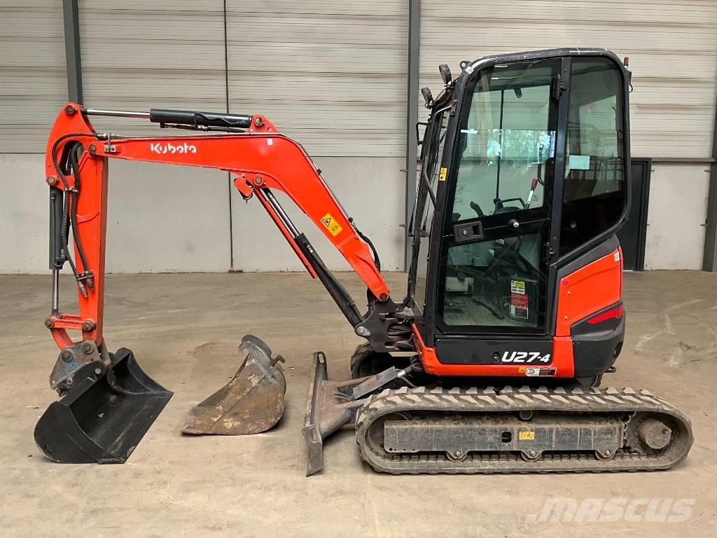 Kubota U 27-4 HI Mini rýpadlá < 7t