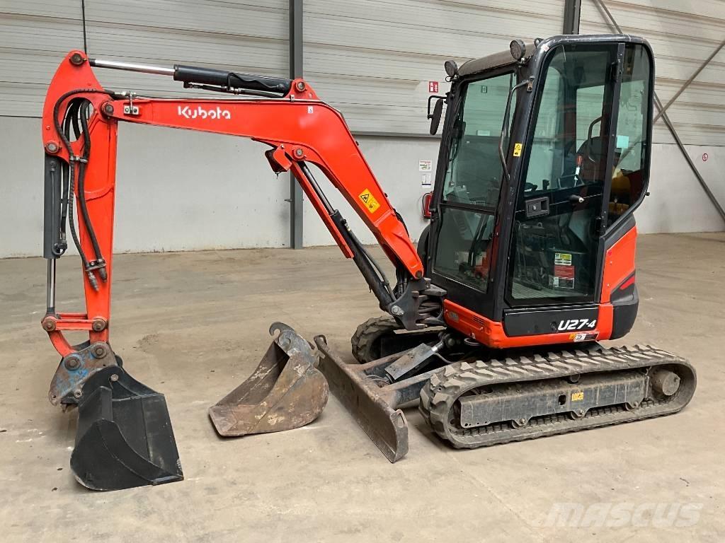 Kubota U 27-4 HI Mini rýpadlá < 7t