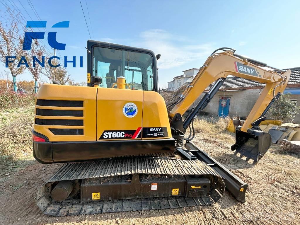 Sany SY 60 C Pásové rýpadlá
