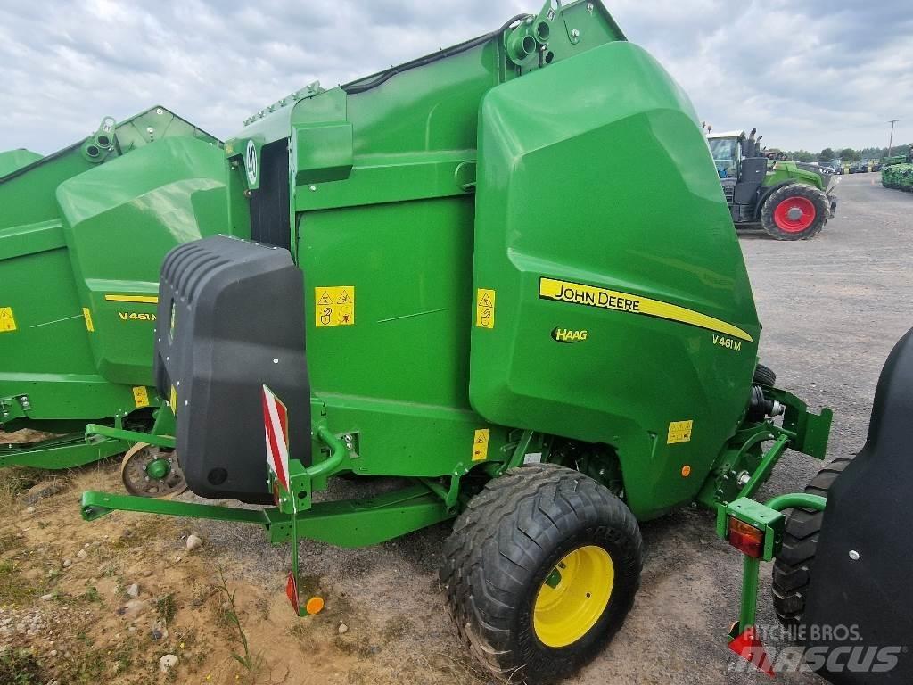 John Deere V461M Lisy na okrúhle balíky