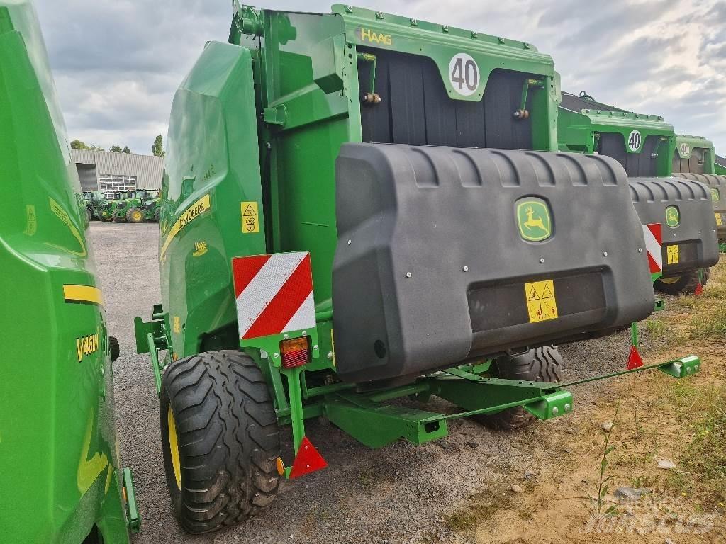 John Deere V461M Lisy na okrúhle balíky