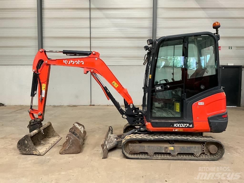 Kubota KX 027-4 Mini rýpadlá < 7t