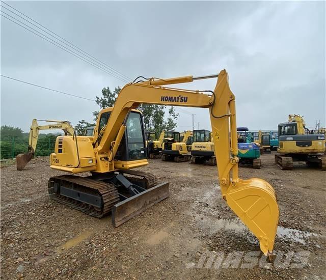 Komatsu PC 60 Pásové rýpadlá