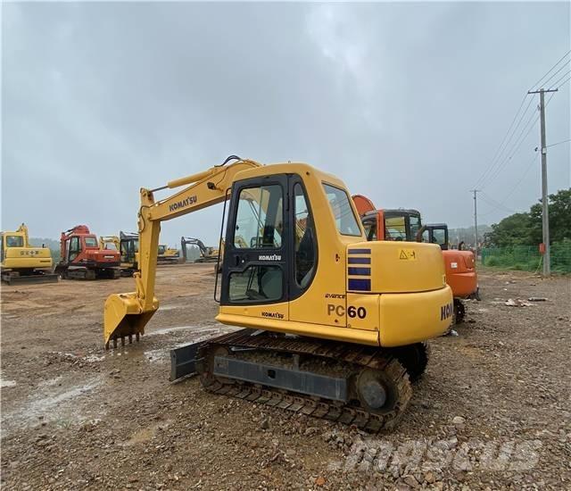 Komatsu PC 60 Pásové rýpadlá