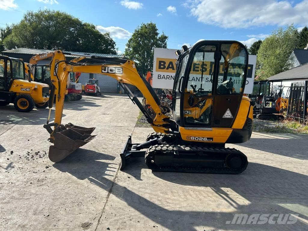 JCB 8026 CTS Mini rýpadlá < 7t
