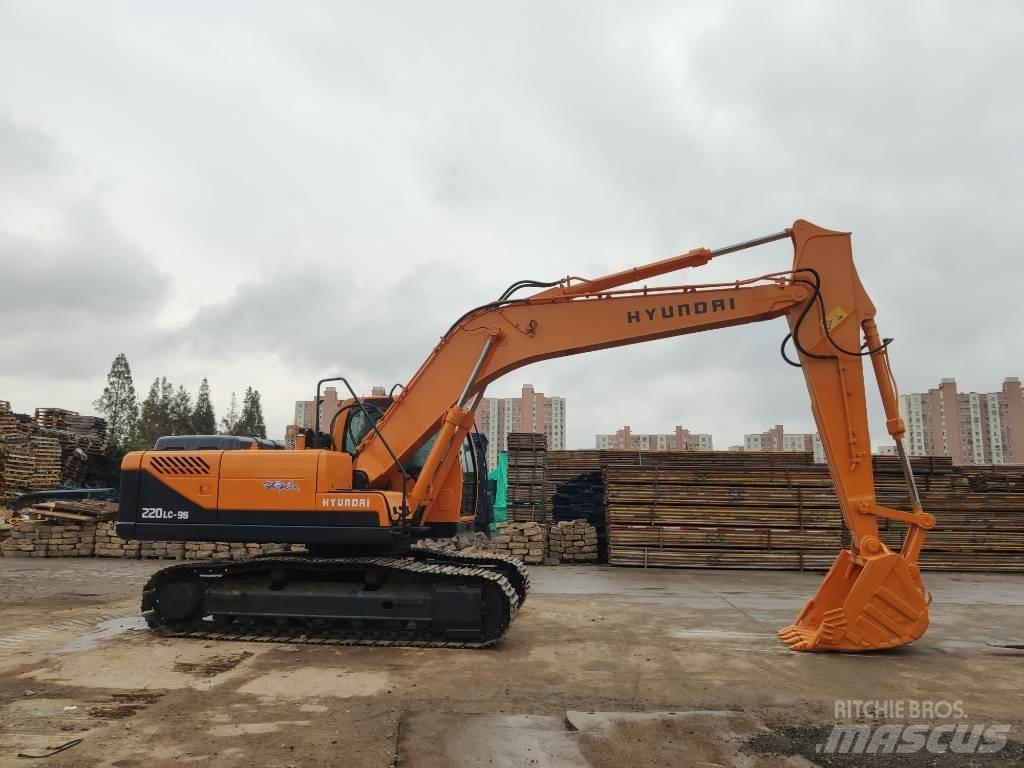 Hyundai R220LC-9S Pásové rýpadlá