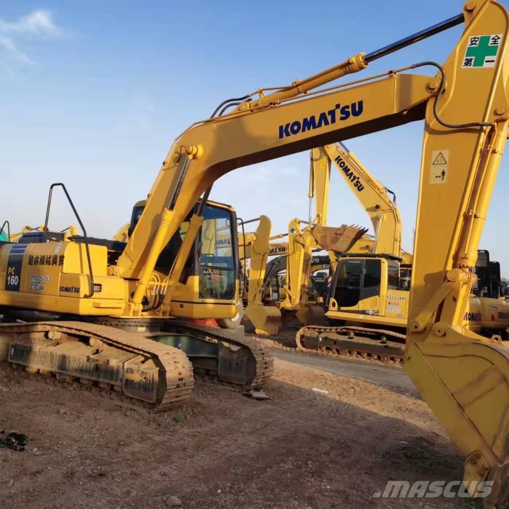 Komatsu PC160-7 Pásové rýpadlá