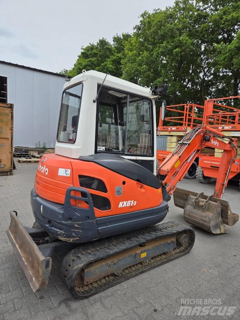 Kubota KX 61-3 Mini rýpadlá < 7t
