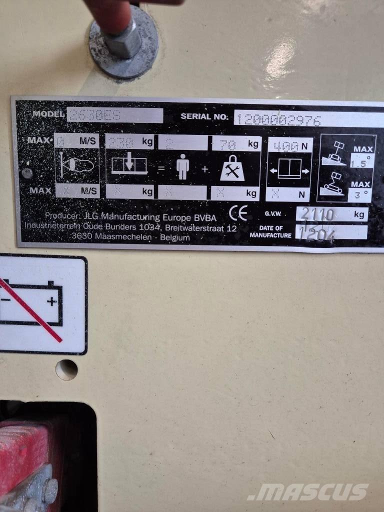 JLG 2630 ES Nožnicové zdvíhacie plošiny