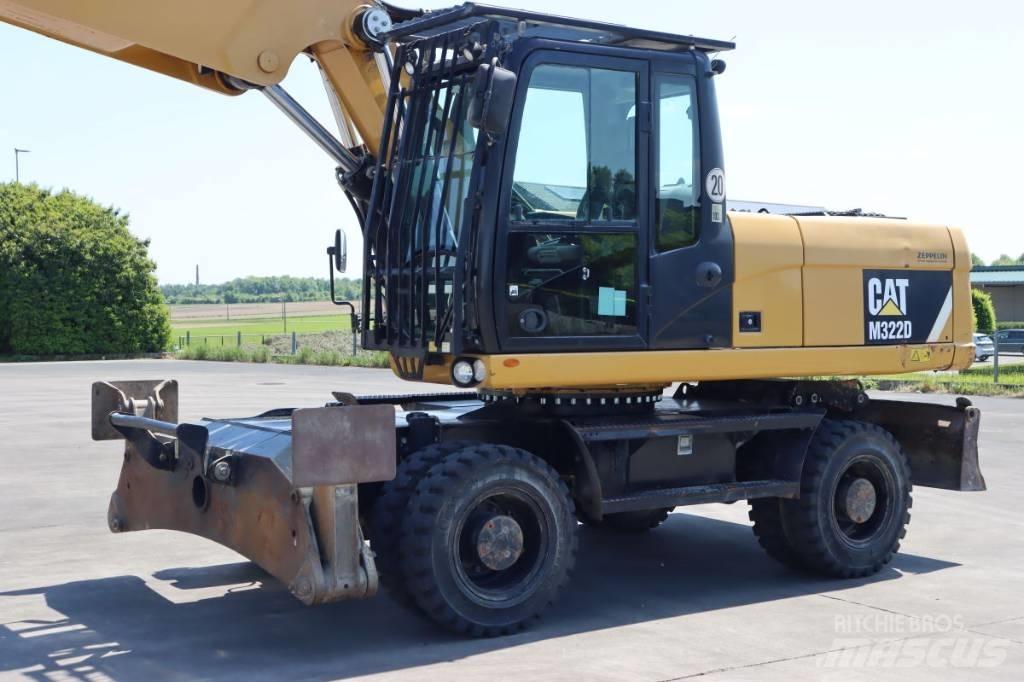 CAT M 322 D Kolesové rýpadlá