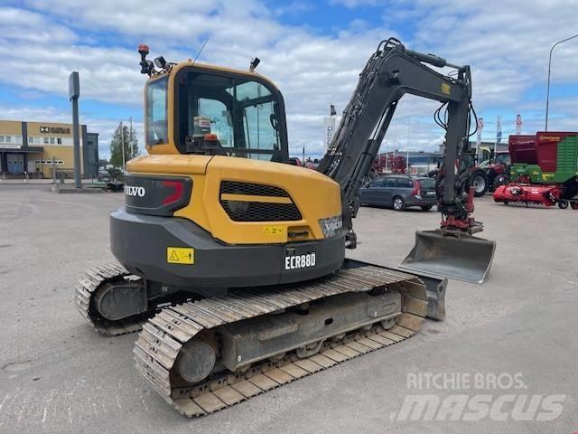 Volvo ECR 88 D Midi rýpadlá 7 t - 12 t