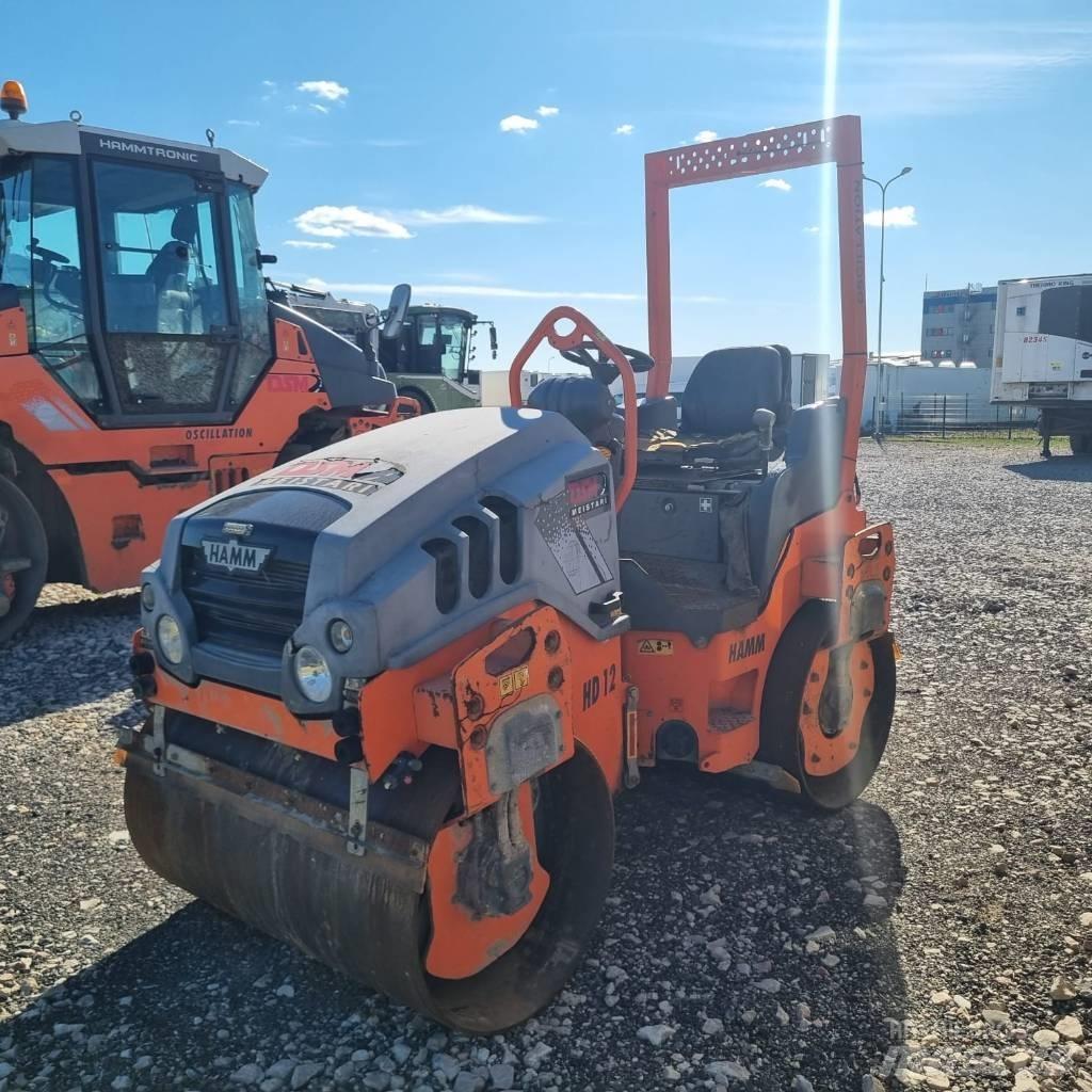 Hamm HD 12 VO Tandemové valce