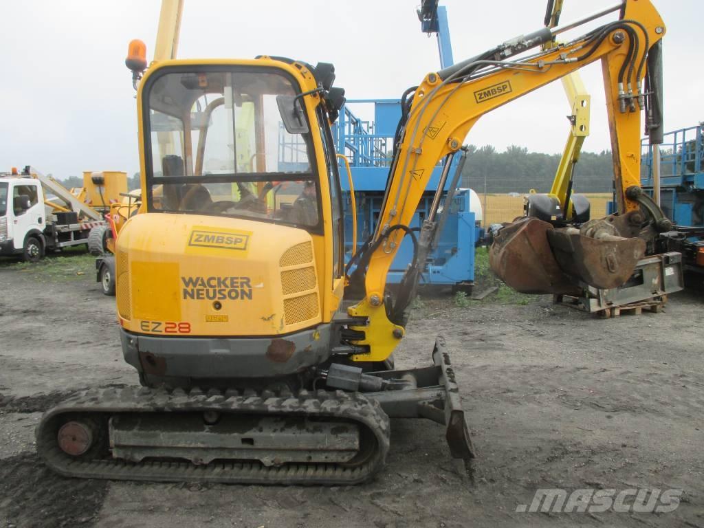 Wacker Neuson EZ 28 Mini rýpadlá < 7t