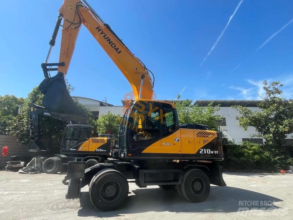 Hyundai Robex 210W-9 Kolesové rýpadlá