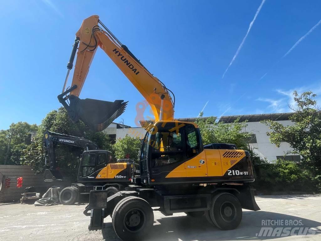 Hyundai Robex 210W-9 Kolesové rýpadlá