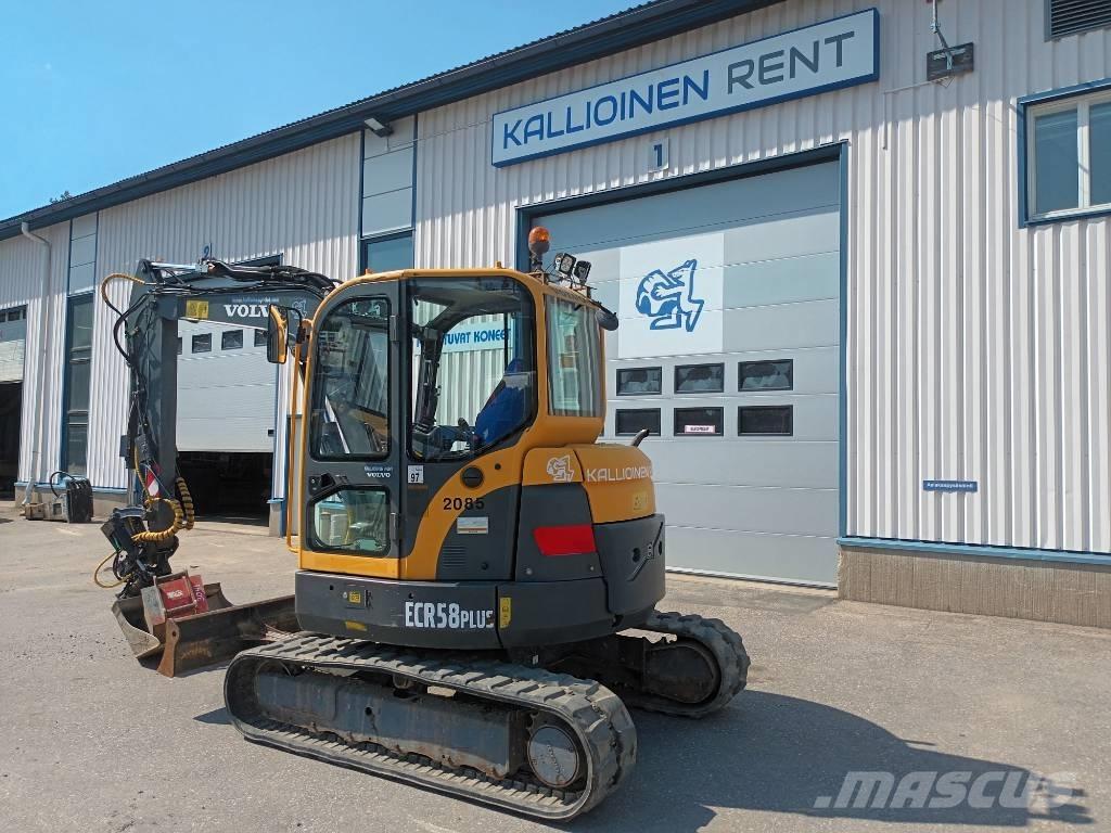 Volvo ECR 58 Mini rýpadlá < 7t
