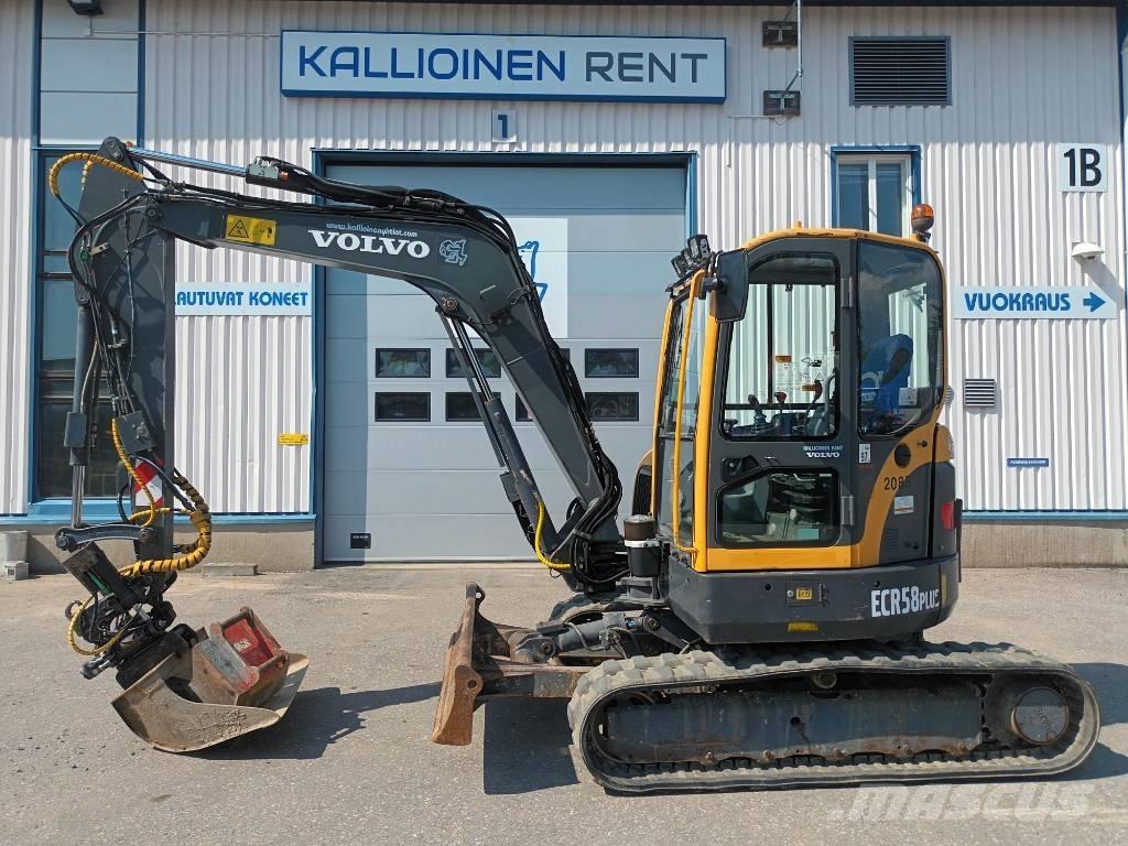 Volvo ECR 58 Mini rýpadlá < 7t