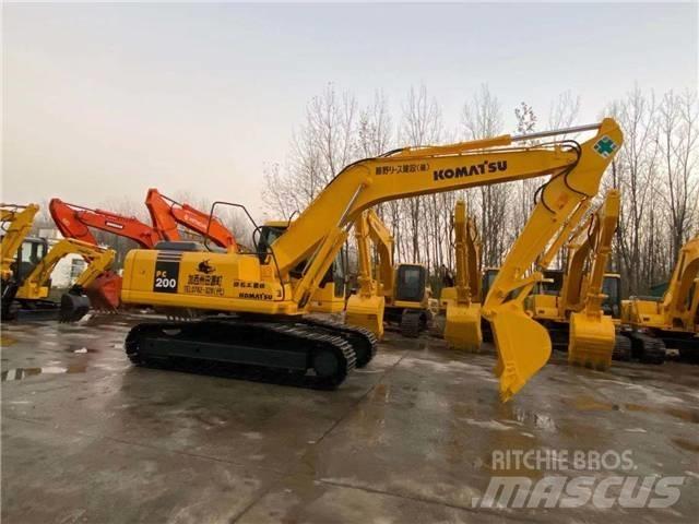 Komatsu PC200-7 Pásové rýpadlá