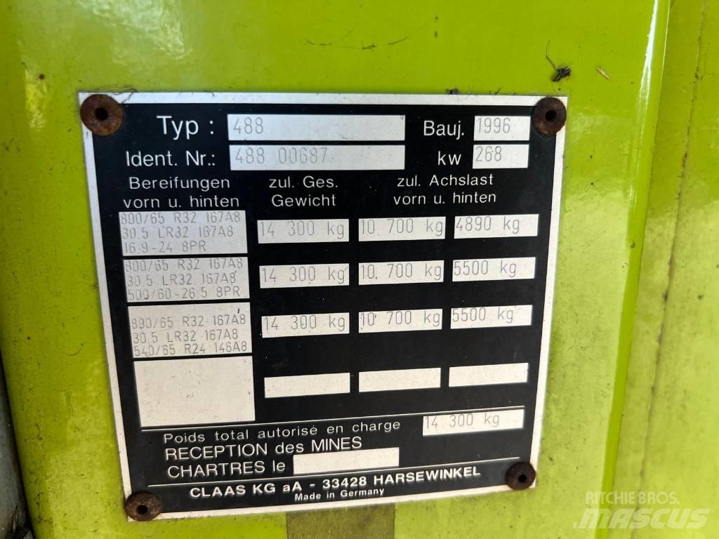 CLAAS Jaguar 840 Samochodné kosačky