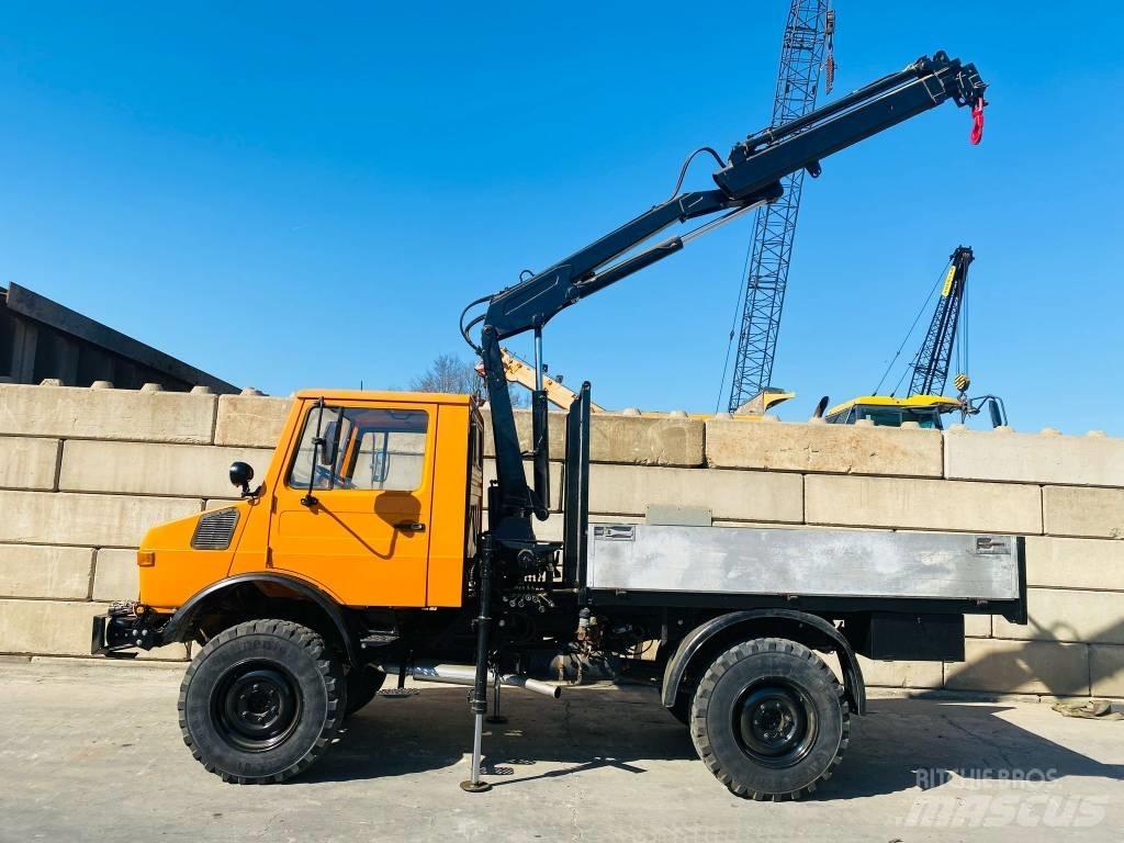 Mercedes-Benz u1000 Autožeriavy, hydraulické ruky