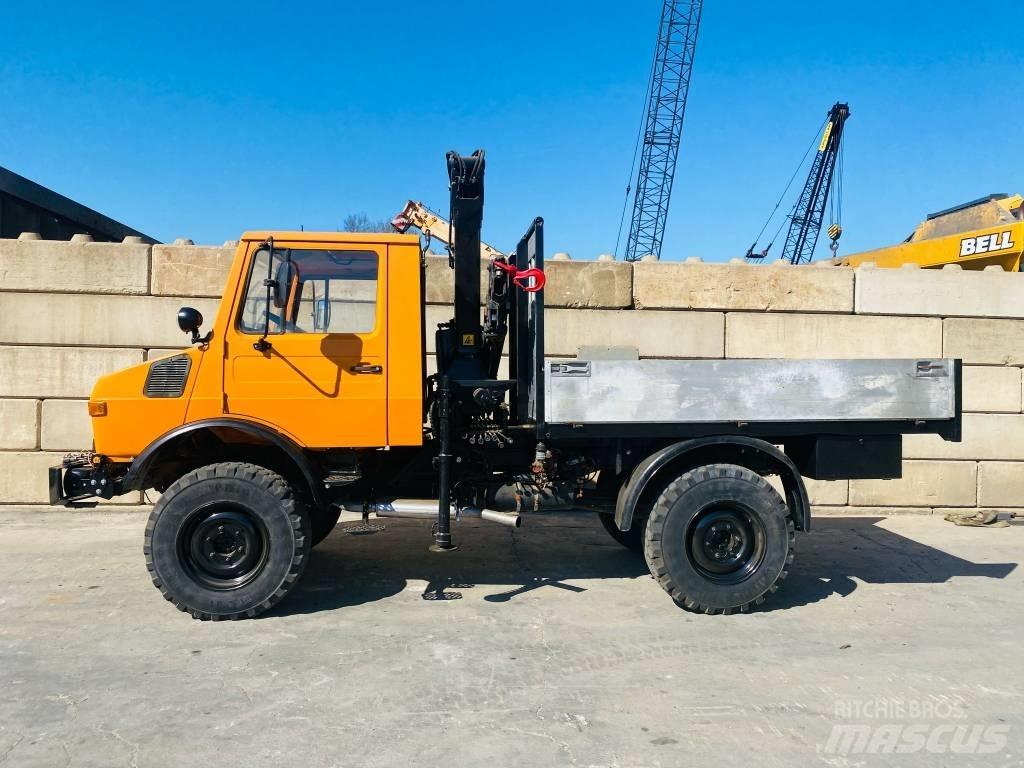 Mercedes-Benz u1000 Autožeriavy, hydraulické ruky