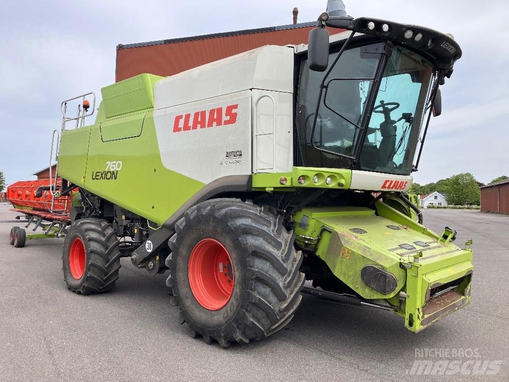 CLAAS Lexion 760 Kombinované zberacie stroje