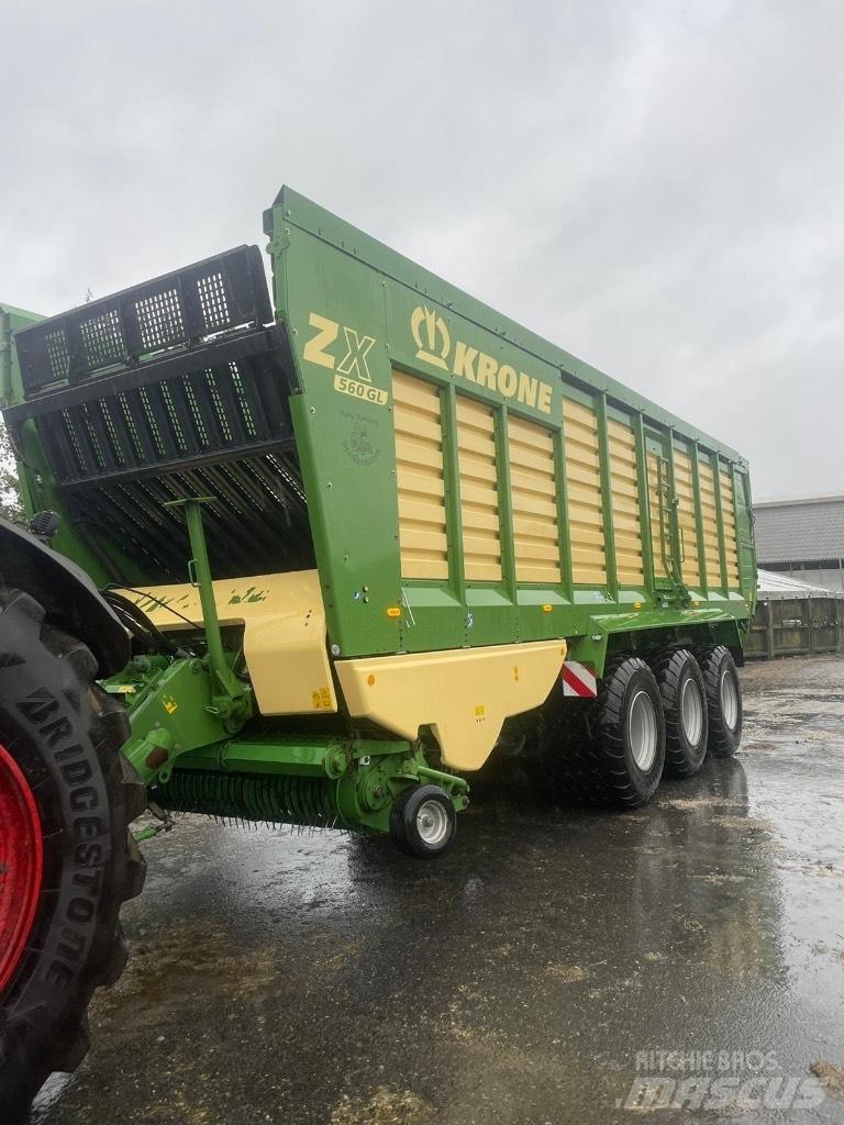 Krone ZX 560 GL Samozberacie vozy