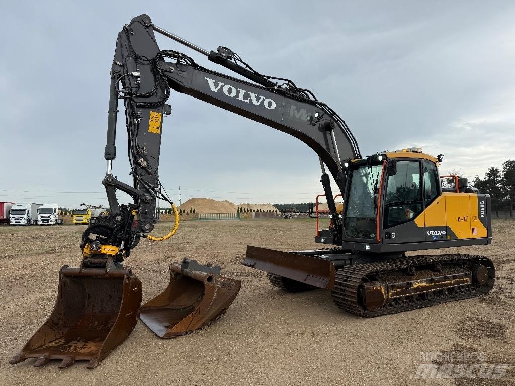 Volvo EC 160 EL Pásové rýpadlá
