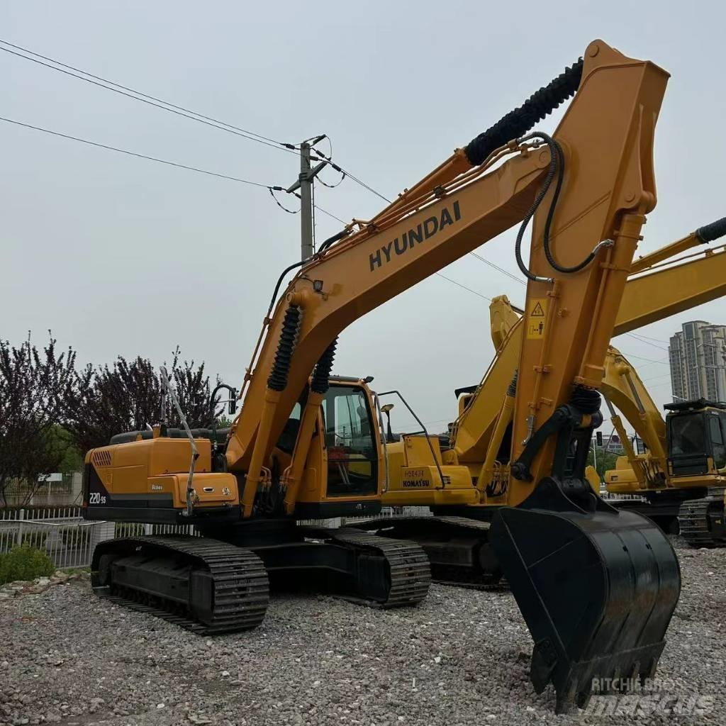 Hyundai 220-9s Pásové rýpadlá
