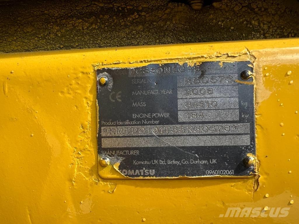 Komatsu PC 350 NLC-8 Pásové rýpadlá