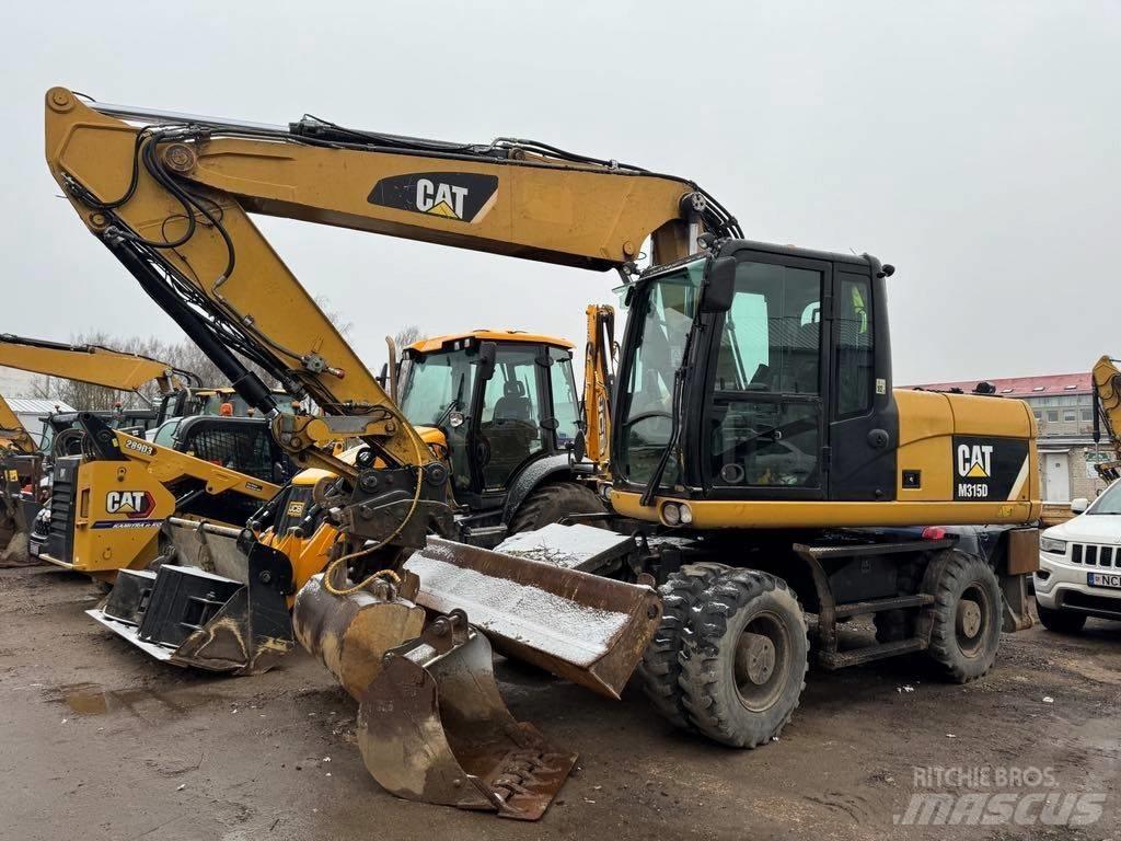 CAT CAT315D Kolesové rýpadlá