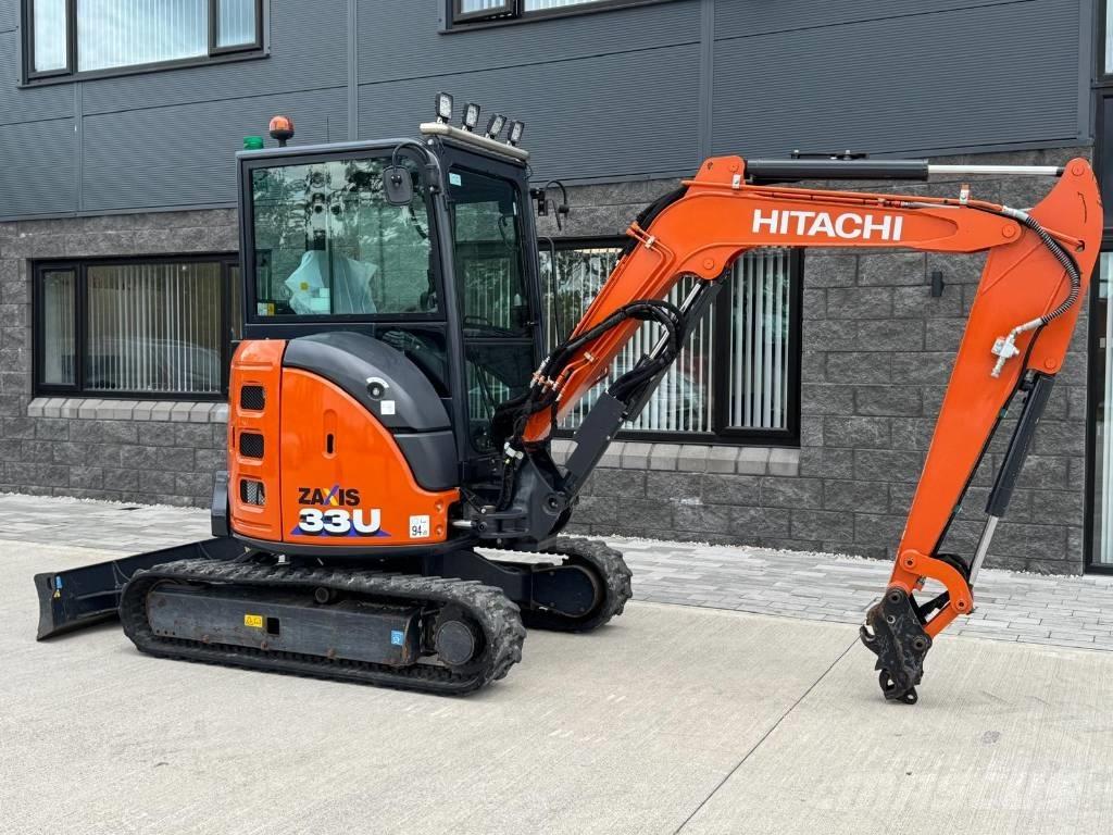 Hitachi ZX 33 U-6CLR Mini rýpadlá < 7t