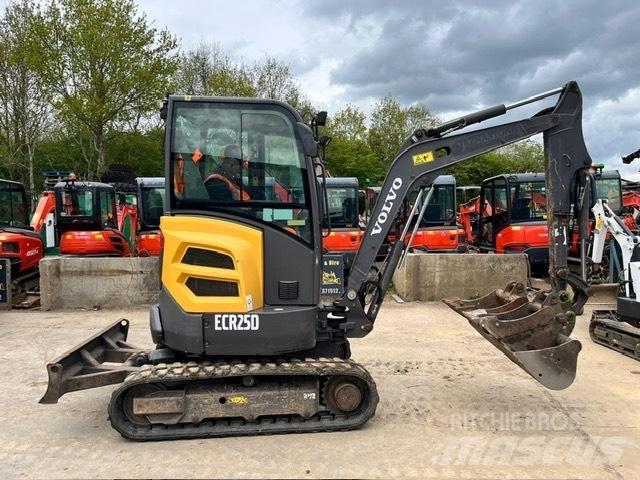 Volvo ECR 25 D Mini rýpadlá < 7t