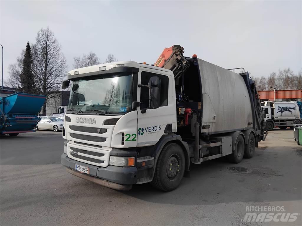 Scania P370 Smetiarske vozidlá