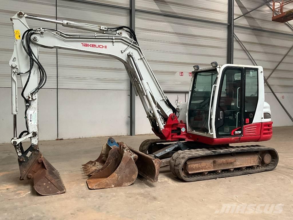 Takeuchi TB 290 Midi rýpadlá 7 t - 12 t
