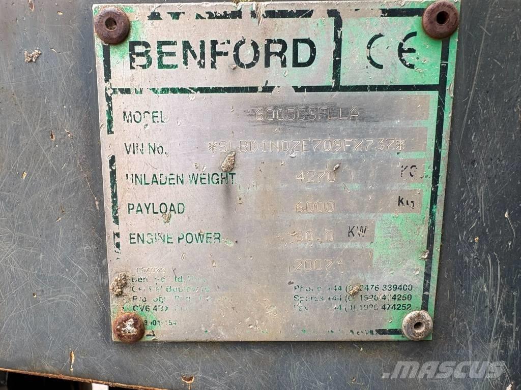Benford 6000 Stavebné sklápače