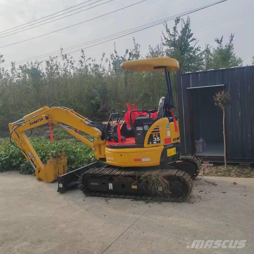 Komatsu PC 35 MR Mini rýpadlá < 7t